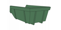 Groenafval container 9m³
