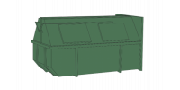 Groenafval container 10m³